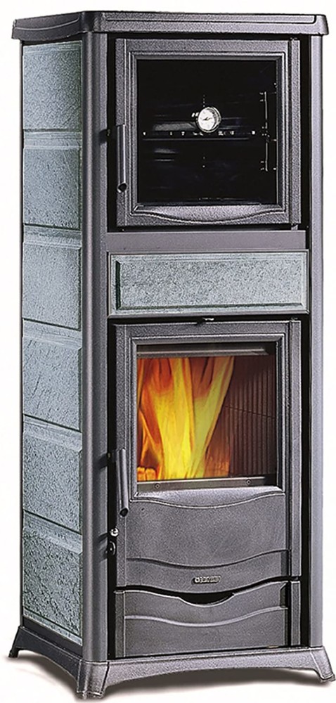 Nordica TERMOROSSELLA PLUS FORNO DSA 4.0 7117363 Wood-burning thermo-stove  with oven 11.1 kw - heatable 318 m³ - natural stone | Vieffetrade