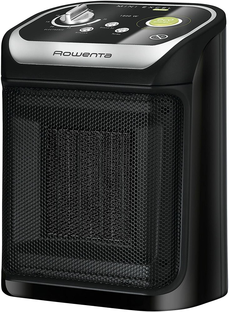 Rowenta MINI EXCEL ECO SAFE Floor standing fan heater - 2000 w - black |  Vieffetrade