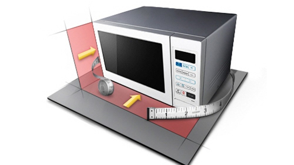 Samsung GE73A Microwave oven cm 49 - white | Vieffetrade