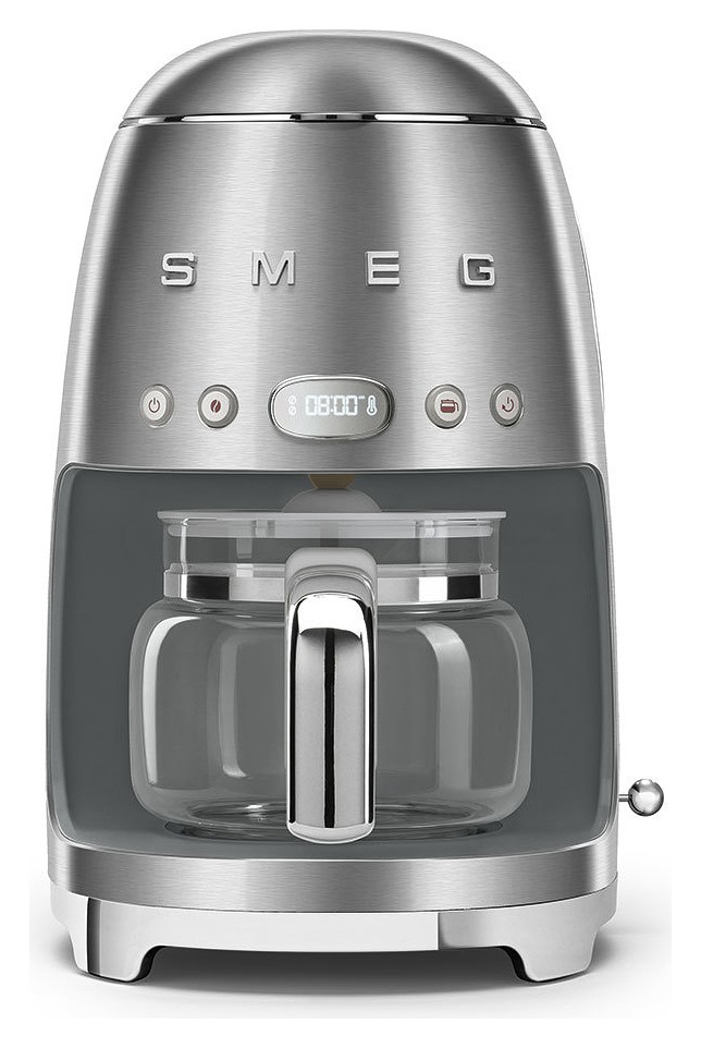 Smeg Selection DCF02SSEU Anni '50 Cafetera automática - acero inoxidable  cepillado | Vieffetrade