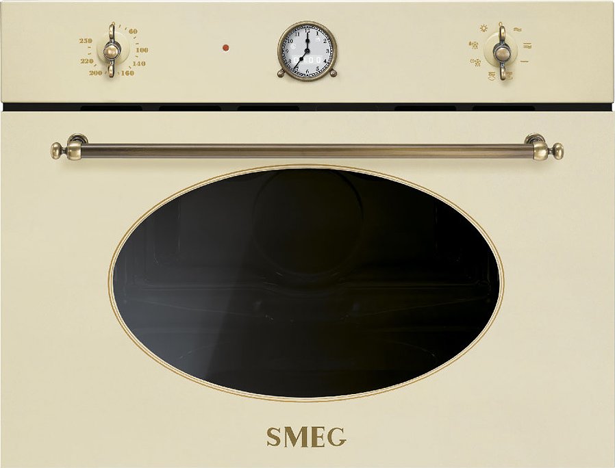 Smeg SF4800MPO Coloniale Microwave oven cm. 60 - panna | Vieffetrade