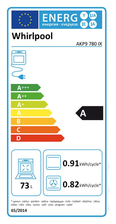 Whirlpool AKP9 780 IX AKP9 780 IX Absolute Horno eléctrico empotrable 60cm  - acero inoxidable. | Vieffetrade