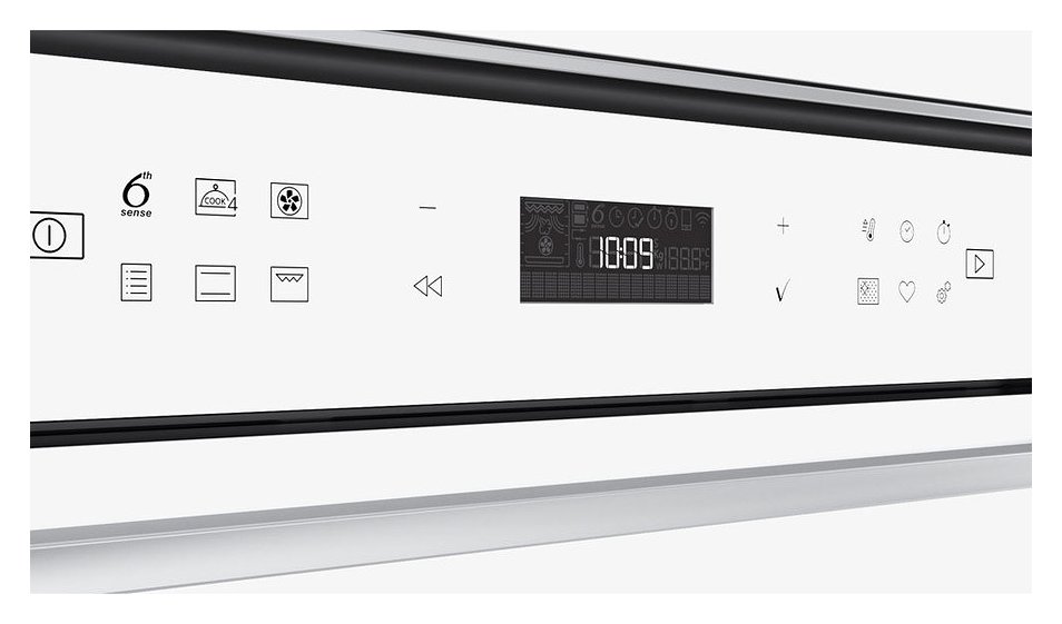 Whirlpool W7 OM4 4S1 P WH W Collection Pyrolytic electric oven 60 cm -  white | Vieffetrade