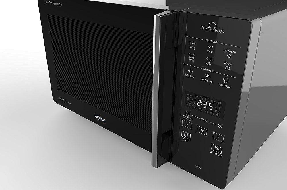 Whirlpool MCP349SL Free-standing microwave oven cm 52 h 30cm - silver |  Vieffetrade