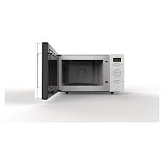 Whirlpool MCP346WH Free-standing microwave oven cm. 52 - white | Vieffetrade
