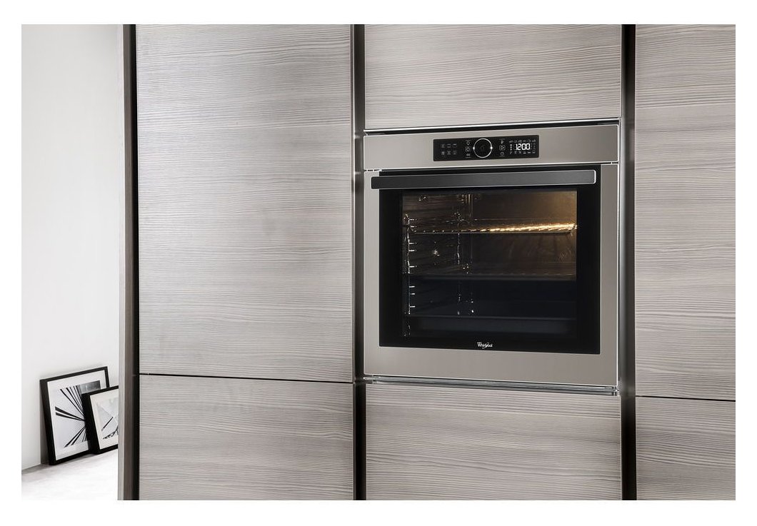 Whirlpool AKZM8420S Električna vgradna pečica cm. 60 - šampanjec |  Vieffetrade