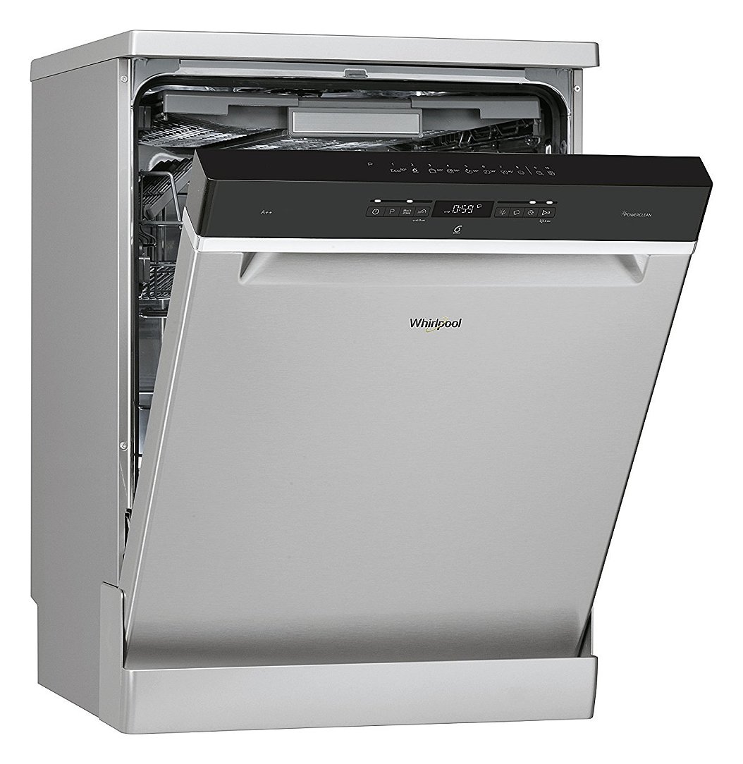 Whirlpool WFC3C26PX 0379771 Free-standing dishwasher cm. 60 - 14 covered -  stainless steel | Vieffetrade