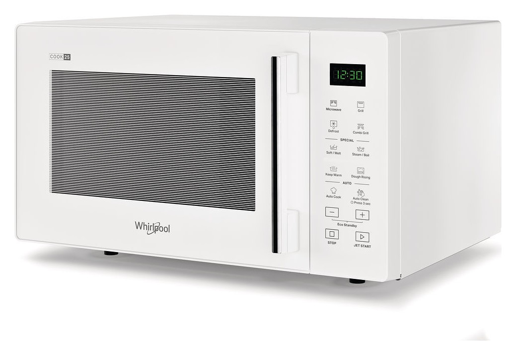 Whirlpool MWP 254 W Free-standing microwave oven cm. 49 - white |  Vieffetrade