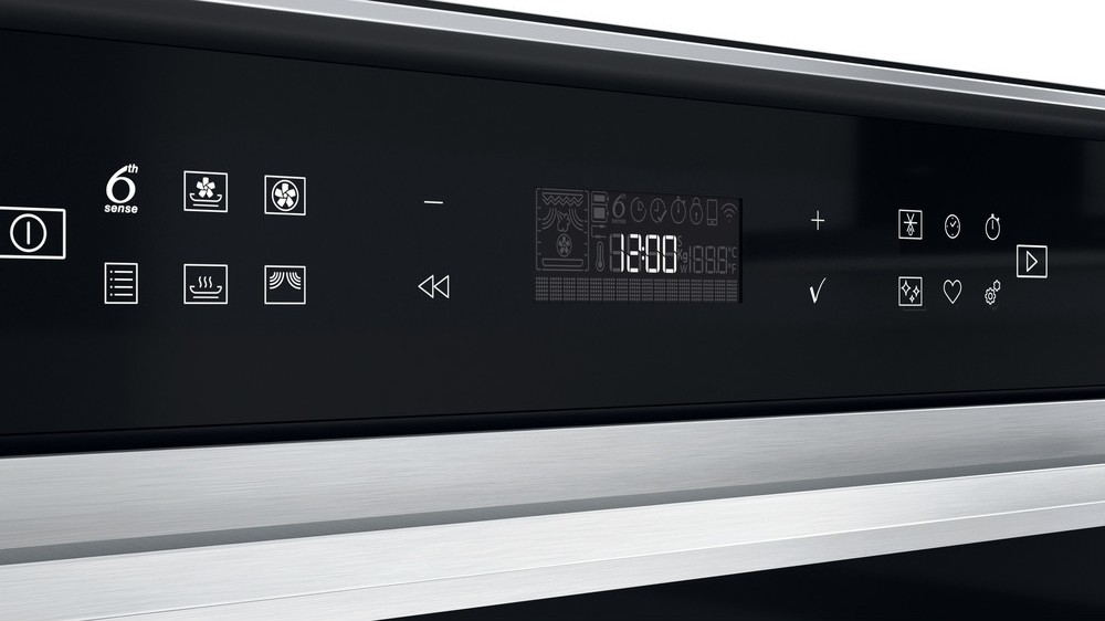 Whirlpool W7 MW361 Built-in combined microwave oven 60 cm - stainless steel  / black | Vieffetrade