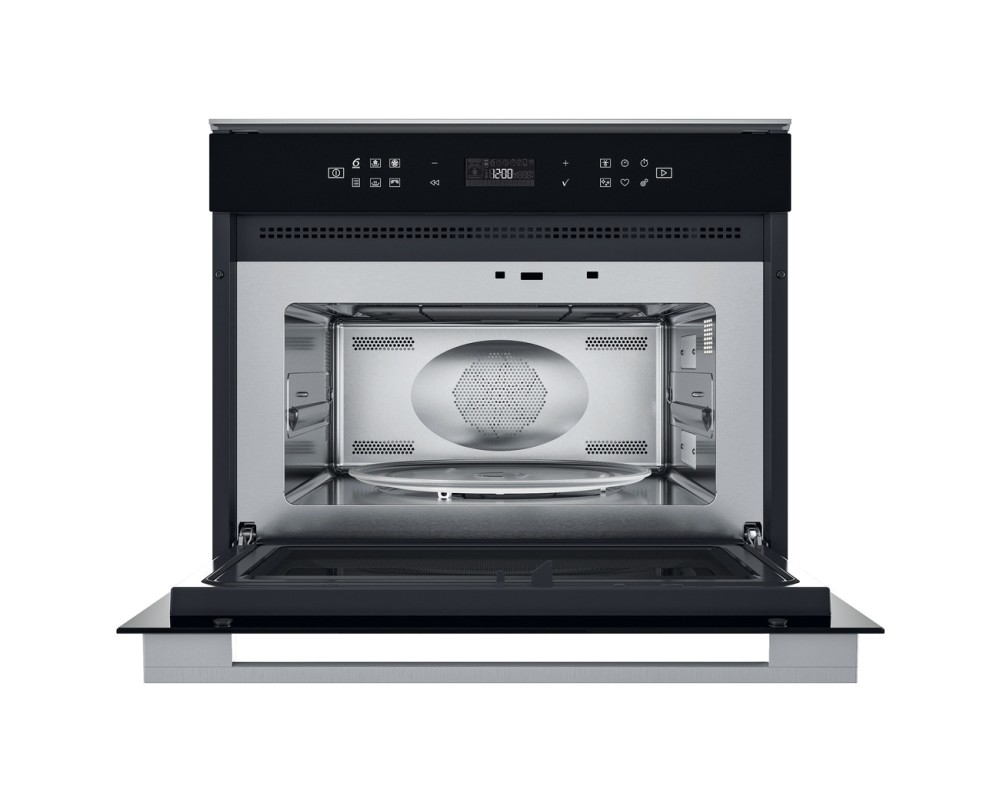 Whirlpool W7 MW361 Four à micro-ondes combiné encastrable 60 cm - acier  inoxydable / noir | Vieffetrade