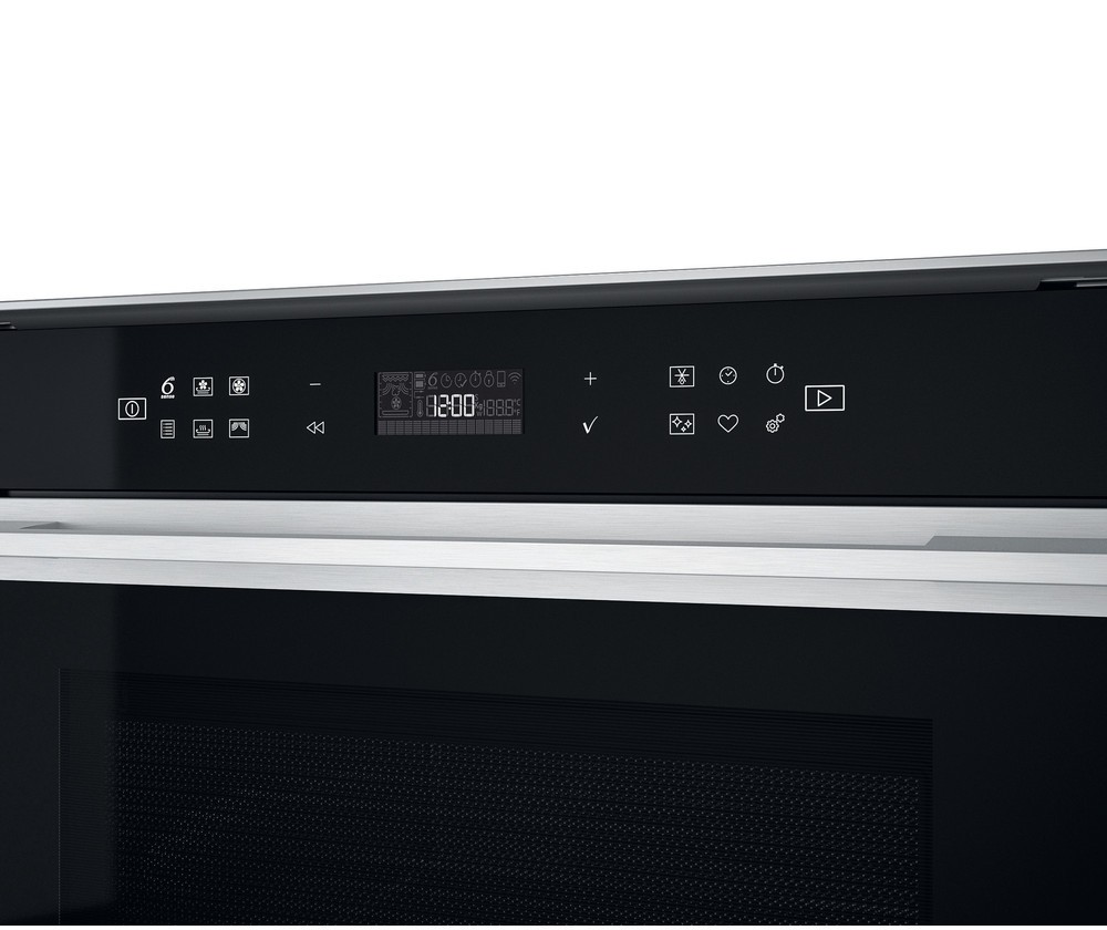 Whirlpool W7 MW361 Four à micro-ondes combiné encastrable 60 cm - acier  inoxydable / noir | Vieffetrade