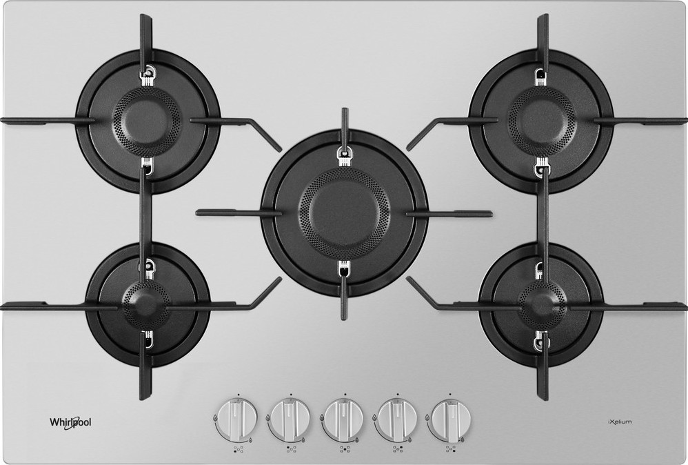Whirlpool PMW 75D2/IXL Gas hob cm. 75 - stainless steel | Vieffetrade